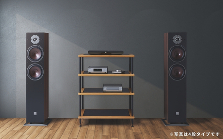 家具　オーディオラック 3段 ナチュラル 家具 朝日木材