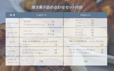 【焼き菓子】 11点詰め合わせ KNOCKKNOCK 焼き菓子