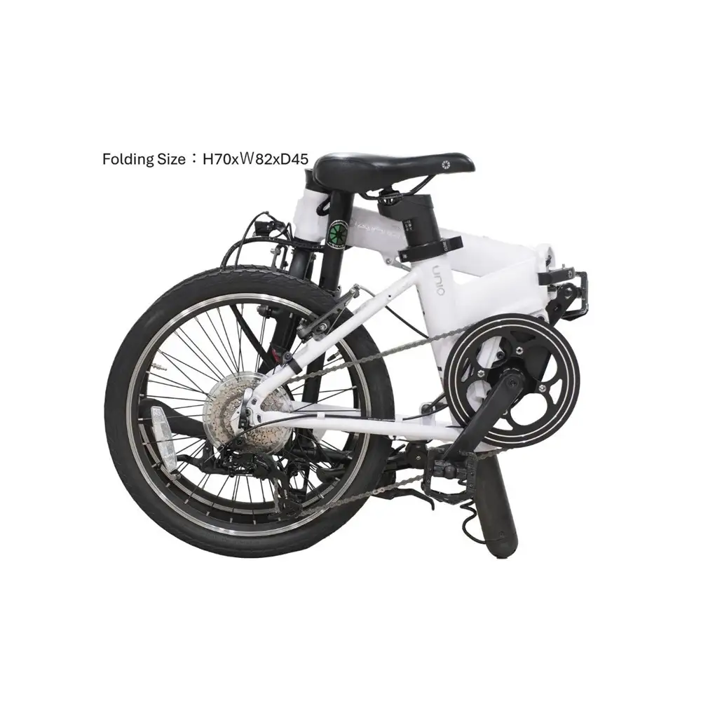 DAHON UNIO White Lily 送料無料 全国配送離島含│電動アシスト折りたたみ自転車 完成品 組み立て不要 武田産業