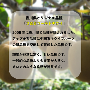 【先行予約】さぬきゴールドキウイ 約1kg