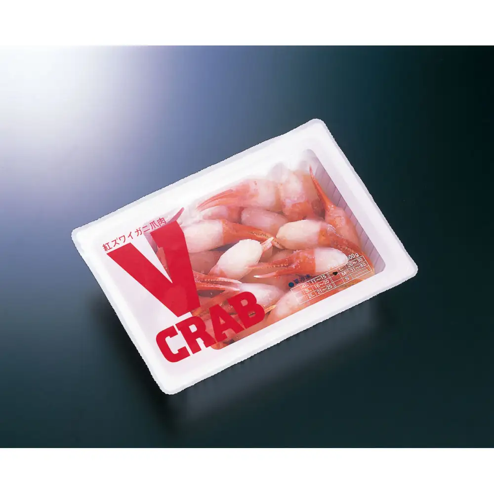 紅ズワイガニ爪肉ポーション(2Lサイズ・500g)