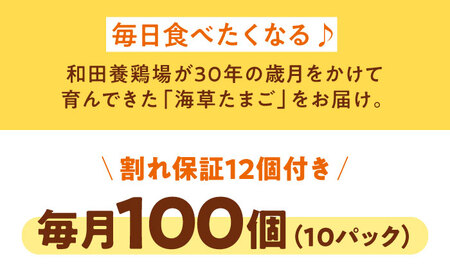 たまご 定期便【12回】（10パック）たまご 定期[AGDQ016]