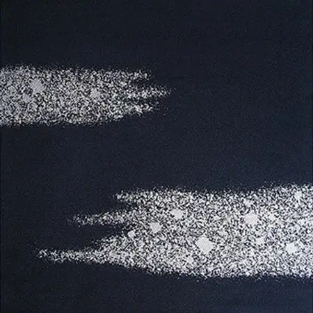 友禅風呂敷　雲霞(紺地に銀)1枚_装飾品・工芸品  鞄・バッグ かばん カバン_【1082268】