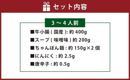 【本場博多のもつ鍋をご家庭で】博多もつ鍋やまや もつ鍋セット こく味噌味（3-4人前）もつ鍋 モツ鍋 セット 冷凍