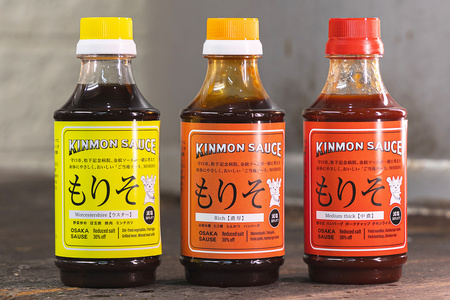 [セット] 松下記念病院スタンダードドック健診×松下記念病院監修オリジナルソース「もりそ」310ml3本セット [2380]