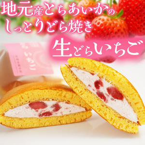 生どらいちご 10個 | いちご とちあいか 生どら どらやき お菓子 お茶菓子 菓子 お茶請け おちゃうけ おやつ ご褒美 贈答用 おいしい あまい スイーツ 和菓子 お茶 栃木県 那珂川町 送料無料