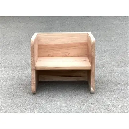 奥三河産スギ　キッズチェア【1224987】