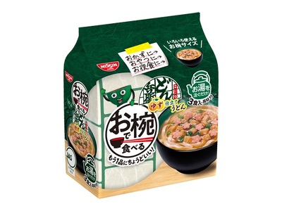 a11-192　お椀で食べる　どん兵衛ゆず仕立てうどん　3食パック×9