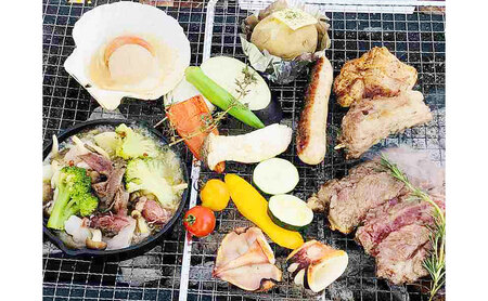 【マリーナ河芸】お肉も海鮮も楽しめるスタンダードBBQペアチケット
