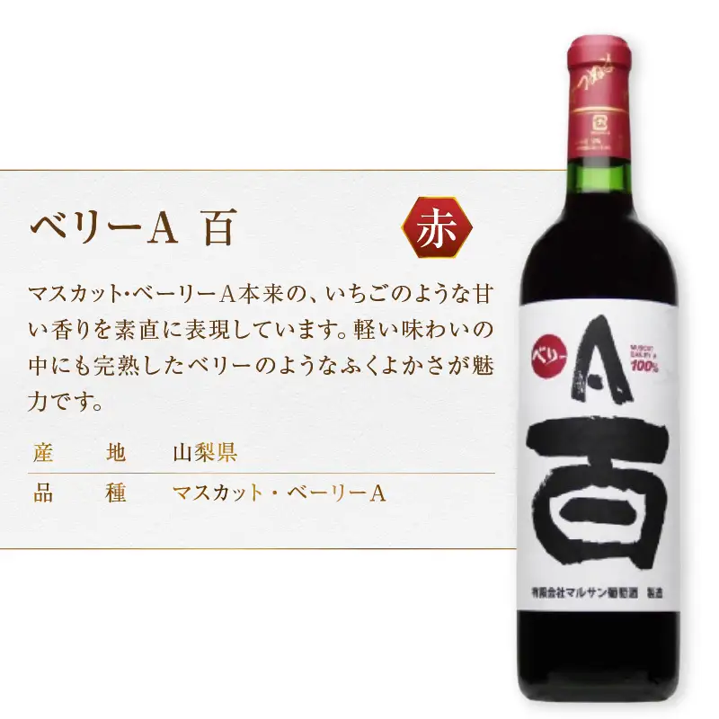 ワイン マルサン葡萄酒 6本セット【1】（MG）E5-480