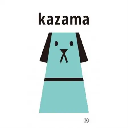 丸めリード【Mサイズ】サムシングブルー ゴールド金具(本革製) kazama premium【1641427】