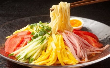 喜多方冷し中華　醤油味4食　【07208-0676】