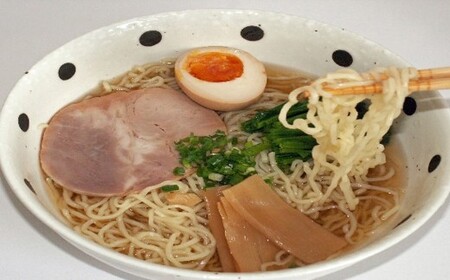 喜多方稲妻雷麺 醤油味　4食　【07208-0677】