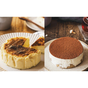 バスク風チーズケーキ & ティラミスチーズケーキ セット 軽井沢トルタ 長野 チーズケーキ バスクチーズケーキ ベイクドチーズケーキ |  バスク ティラミス セット スイーツ デザート 人気 おすすめ 洋菓子  送料無料  長野県 長野市 信州 信濃 ふるさと納税