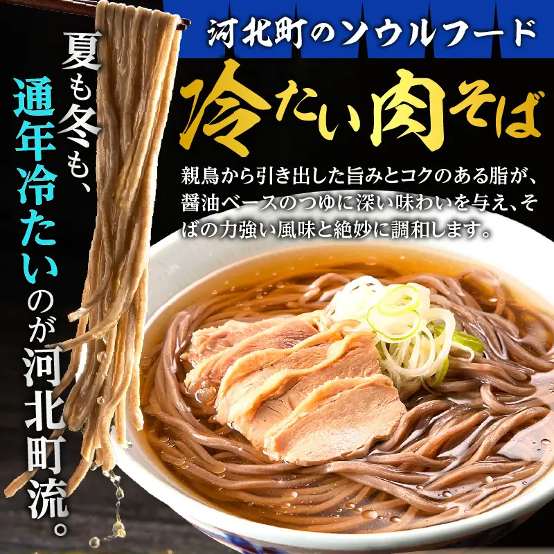 肉そば 一寸亭本店 冷たい肉そば 3人前 山形 肉そば