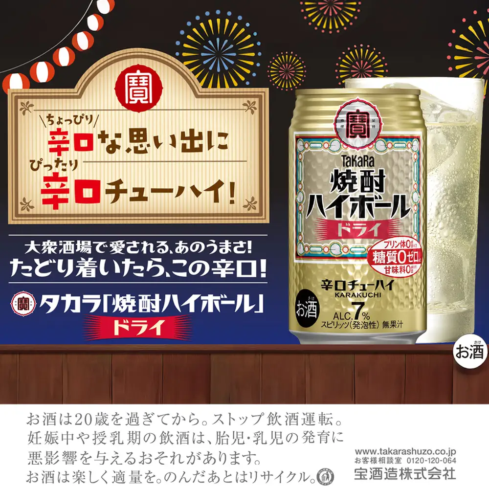 【返礼品事業者：株式会社イズミック三重支店】宝　焼酎ハイボール　ドライ　350缶×24本