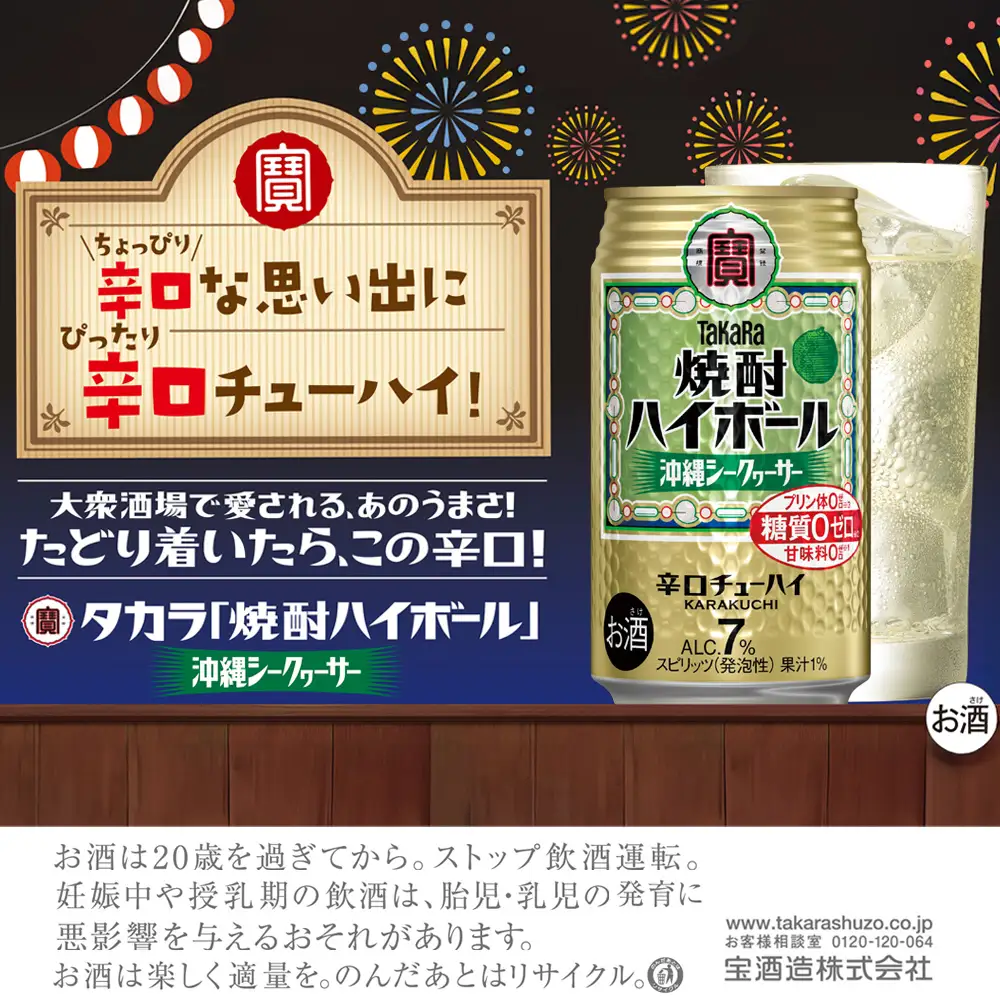 【返礼品事業者：株式会社イズミック三重支店】宝　焼酎ハイボール　シークァワーサー　350缶×24本