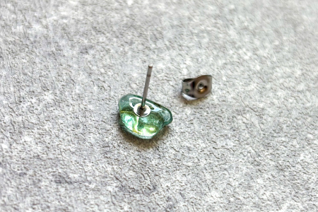 大田市産！シーグラスピアス【ピアス アクセサリー シーグラス お洒落 おしゃれ ファッション ぴあす あくせさりー】