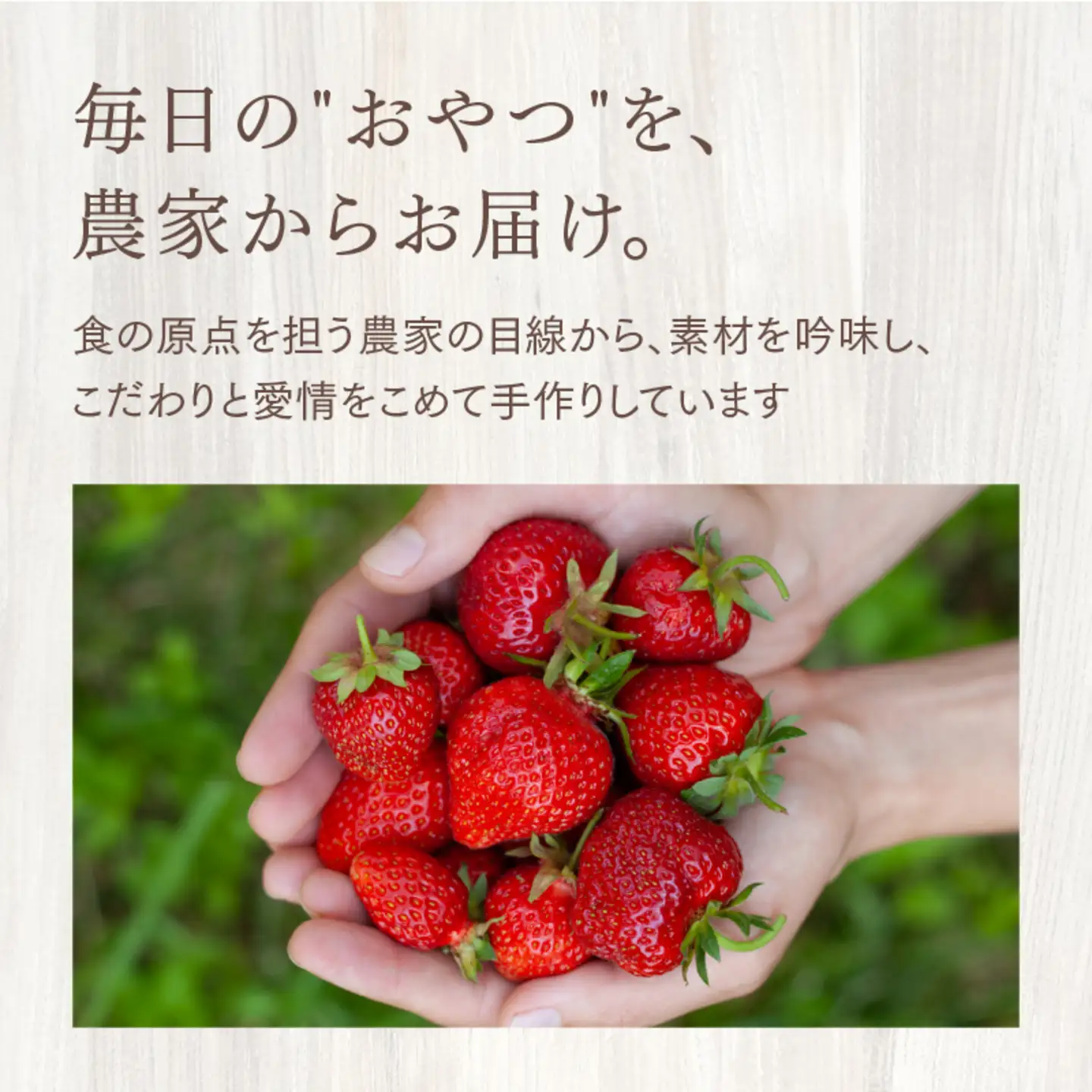 セミドライいちごのクッキーサンドとシフォンケーキのセット