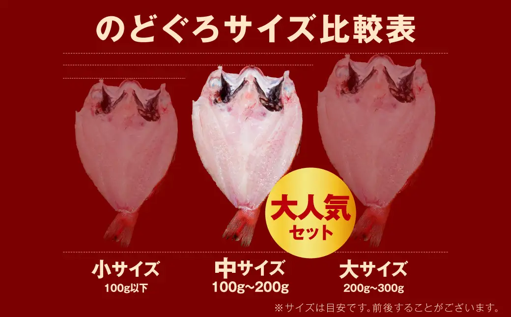 のどぐろ一夜干し3～4枚 計350g「大人気セット」 のどぐろ 干物 【005_2063】