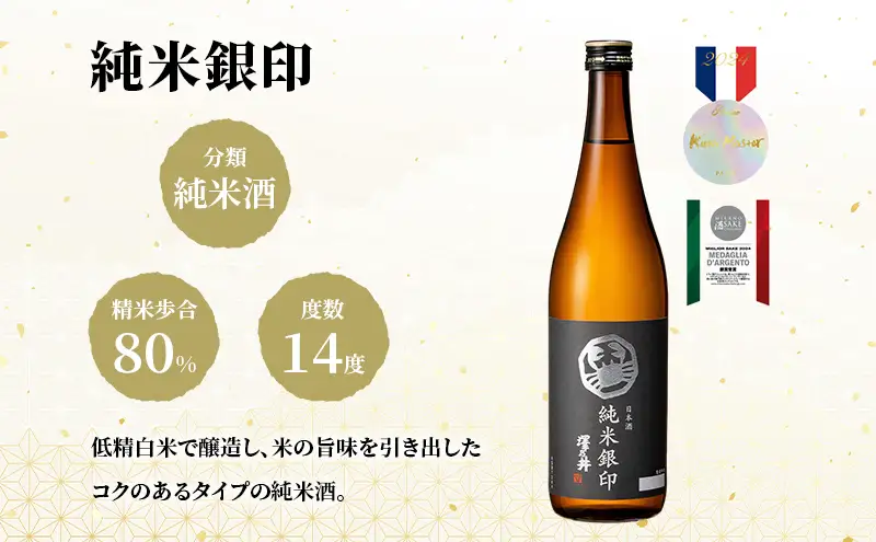 澤乃井 純米銀印 1.8L