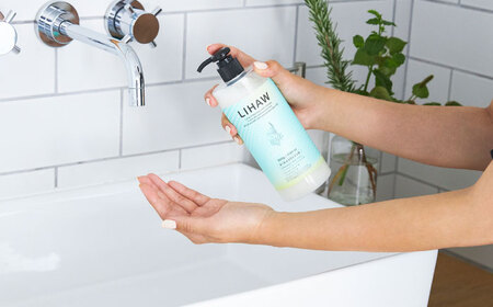 【4本セット】LIHAW リハウ モイスチャーローション+LIHAW リハウ オールインワンジェル 糸島市 / 株式会社ピュール [AZA275]