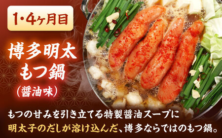 【全6回定期便】【ご家庭用】 もつ鍋3種定期便（明太・味噌・醤油）3人前 桂川町/株式会社 海千 [ADAR037] もつ鍋 鍋セット 定期便
