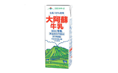 【全6回定期便】大阿蘇 牛乳 1000ml 紙パック 6本入 牛乳 BHBY025