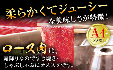 【博多和牛】 A4ランク以上 特選 ロース スライス すき焼き しゃぶしゃぶ用 牛肉 肉 和牛 ロース肉 1kg 福岡 ブランド牛 国産牛 お取り寄せグルメ 薄切り 鍋 すきやき お肉 精肉 スライス肉