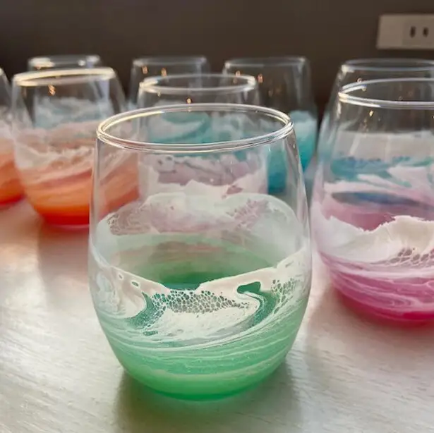 【福岡市】オーシャングラス 1個 330ml | 食器 テーブルウェア 日用品 人気 おすすめ 送料無料 ブルー系