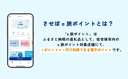 【 佐世保観光 トラベルポイント 】させぼe旅ポイント 18000円 トラベル