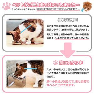 1066 ペットフードスタンド 猫用 食器台 ステンレス製 傾斜タイプ ステンレス食器皿 ダブルスタンド PT10[sanitize]01B[sanitize]2