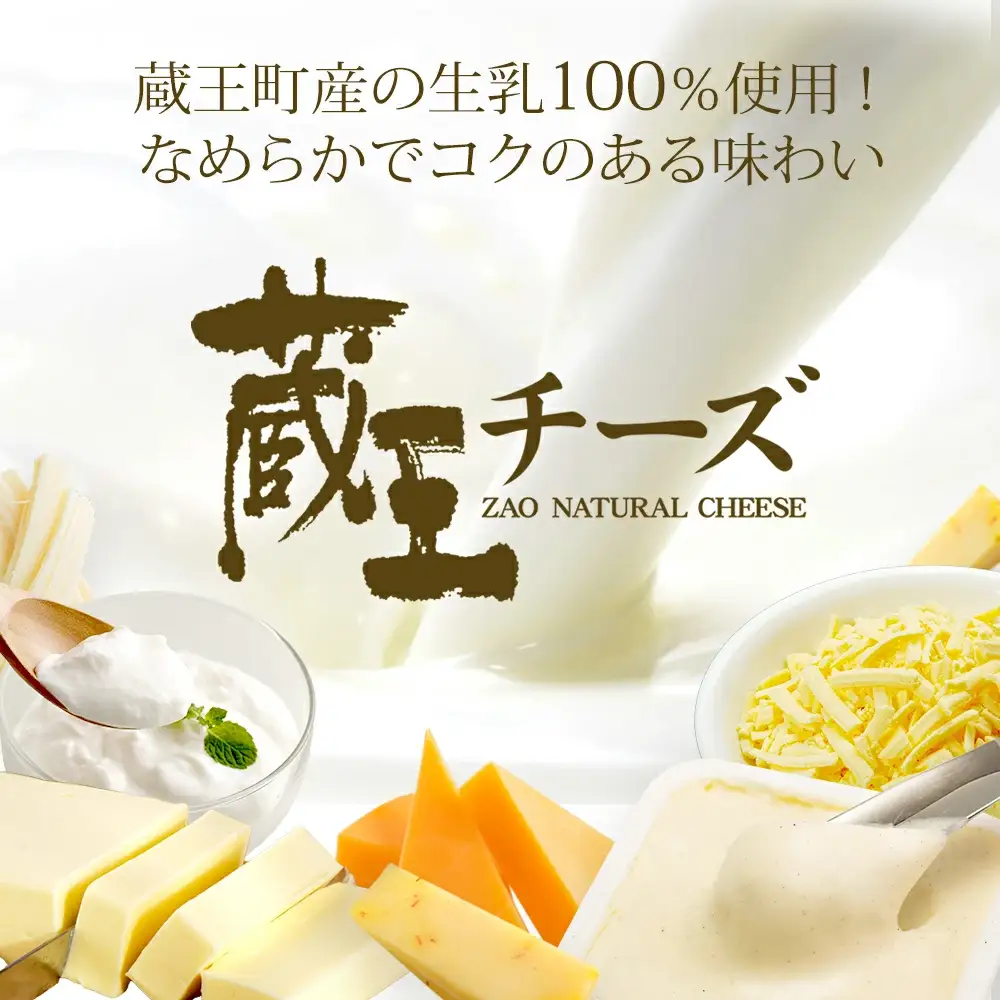【10か月定期便】蔵王チーズ 朝食セット4種＜クリームチーズ（プレーン）、バター、シュレッドチーズ、ヨーグルト（プレーン）＞ 小分け 乳製品 蔵王 人気　【04301-0776】