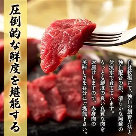 フジチク国産馬刺しとユッケのセット合計310g(美里町)【配送不可地域：離島】【1644566】