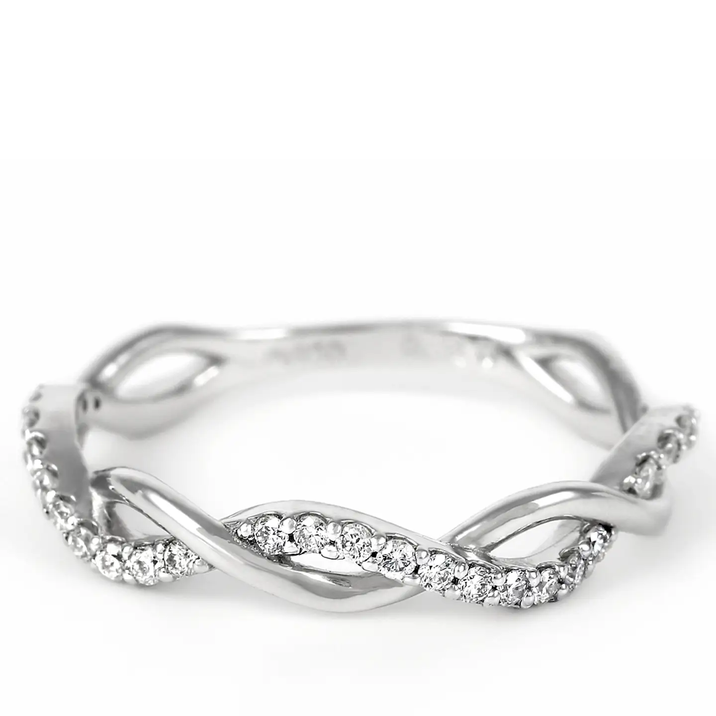 プラチナ950ハードプラチナ　ダイヤ　リング　0.20ＣＴ　R3651DI-P2 NSAN010
