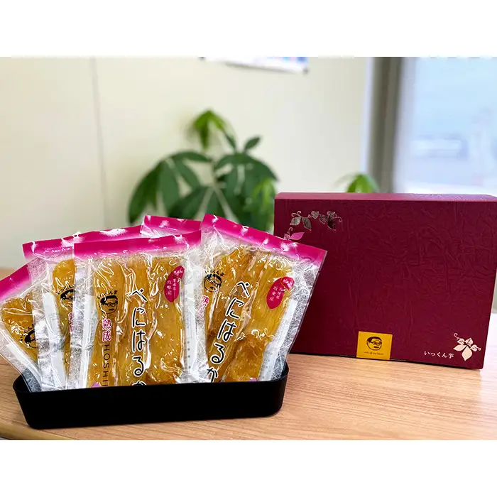 坂東市産　干し芋　紅はるか　100g×5パック No.858