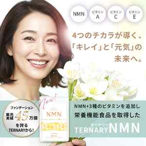 ターナリーNMN（60粒入パウチ）×２袋