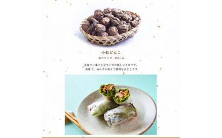 大分県産 小粒どんこ 約450g （約90g×5袋） （乾しいたけ） FPS20