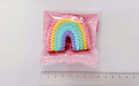 【シュガーフォリア】アイシングクッキー 夢かわ 3種3個セット(レインボー、いちご、リボン) 栃木県産小麦使用！ 個包装 菓子 クッキー オリジナル 手作り かわいい お祝い 誕生日 記念日 イベント 贈答 ギフト プレゼント 栃木県 足利市 F7Z-1433