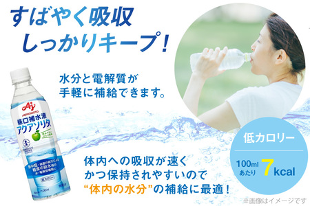 定期便 経口補水液 アクアソリタ(R)　500mL 24本入 3回 計 72本 [アールネクスト 富山県 朝日町 34310504]