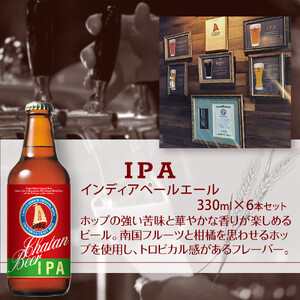 【ふるさと納税】チャタンビール  IPA6本セット クラフトビール ｜クラフト 限定