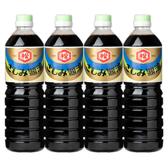 鹿児島 さしみ醤油（1,000ml×4本）セット 松藤味噌醤油醸造工場 【00-128-05】