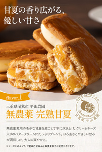 クッキーサンド (3種 甘夏 ブルーベリー バニラ ) 5個セット クッキーサンド FPC001