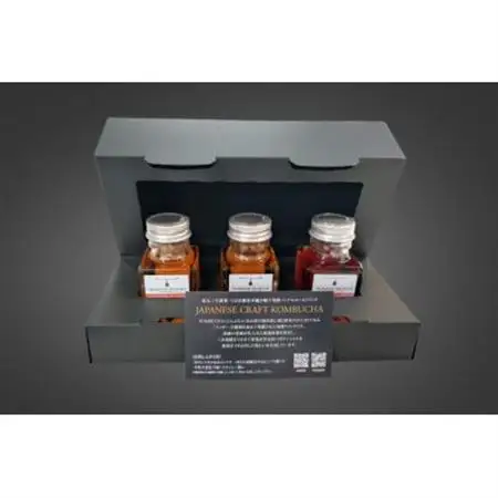 JAPANESE CRAFT KOMBUCHA ミニボトル50ml×3本セット【1644267】