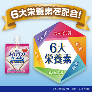 明治メイバランスソフトゼリーバラエティセット＜4種＞125ml×各6個