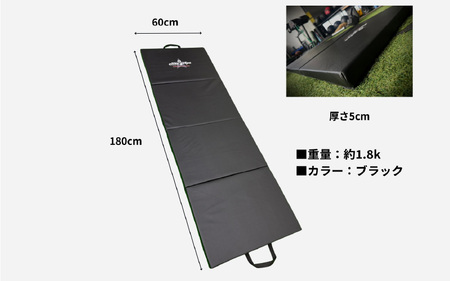 トレーニング4折マット〈高反発EPE素材を採用した5cm厚手マット〉