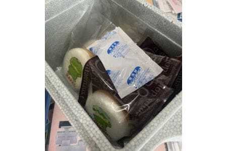 カパル最中アイス 6個セット（ミルク味3個・チョコ味3個）