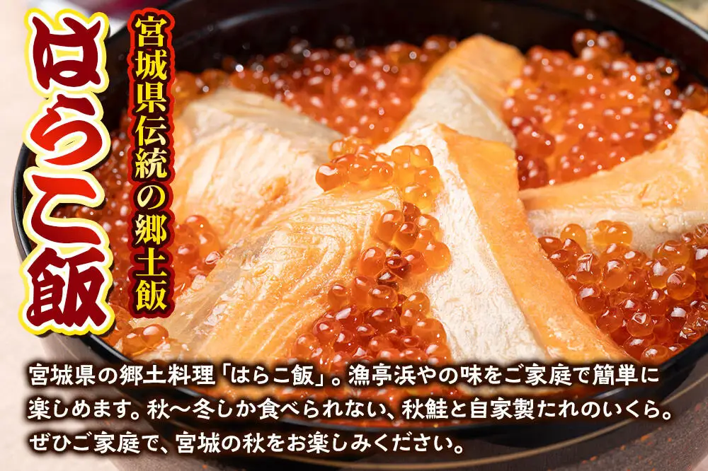 みやぎ飯【宮城県郷土料理】はらこ飯 1人前  鮭 腹子 いくら 郷土料理 漁亭 浜や 宮城県 名取市