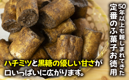 【定期便3回】ふーちゃん （10本入り）10袋 × 3か月 毎月お届け 軽い食感と黒糖の優しい甘さがたまらない、はちみつ入りふ菓子 [mt1846]