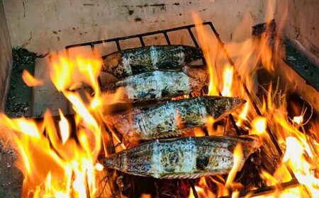 【高知県産】 藁焼きカツオたたき（腹節・背節 各1本）たたきタレセット / 高知 土佐 カツオ かつお 鰹 たたき 鰹のたたき かつおのたたき 魚 海鮮 冷凍　【株式会社サンマリン】[ATHA004]